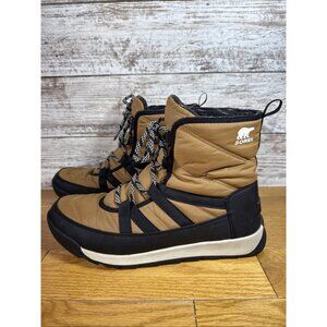 SOREL Whitney II Insulated Winter Boots Women's Size 12 Brown Black NL3822-286